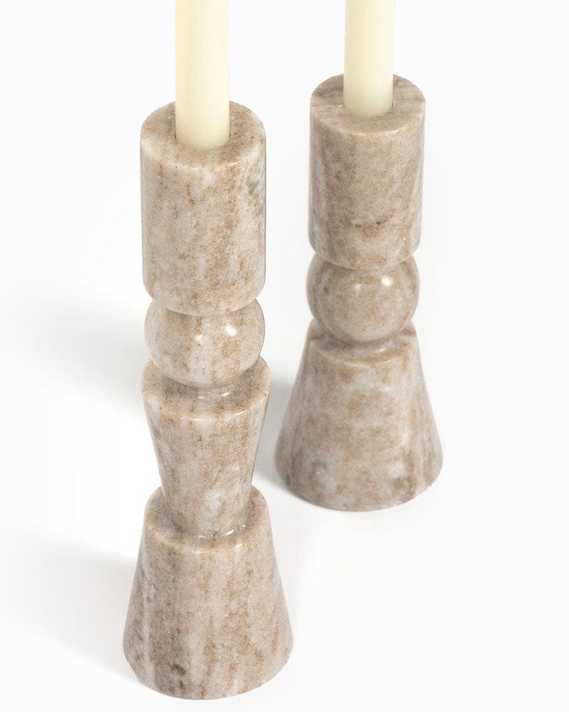 Taupe Marble / Set of 2