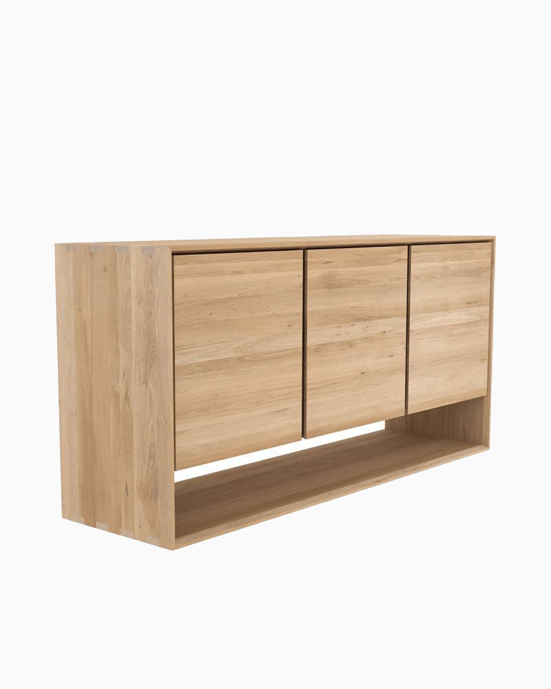 Natural Oak / Three Door (62")